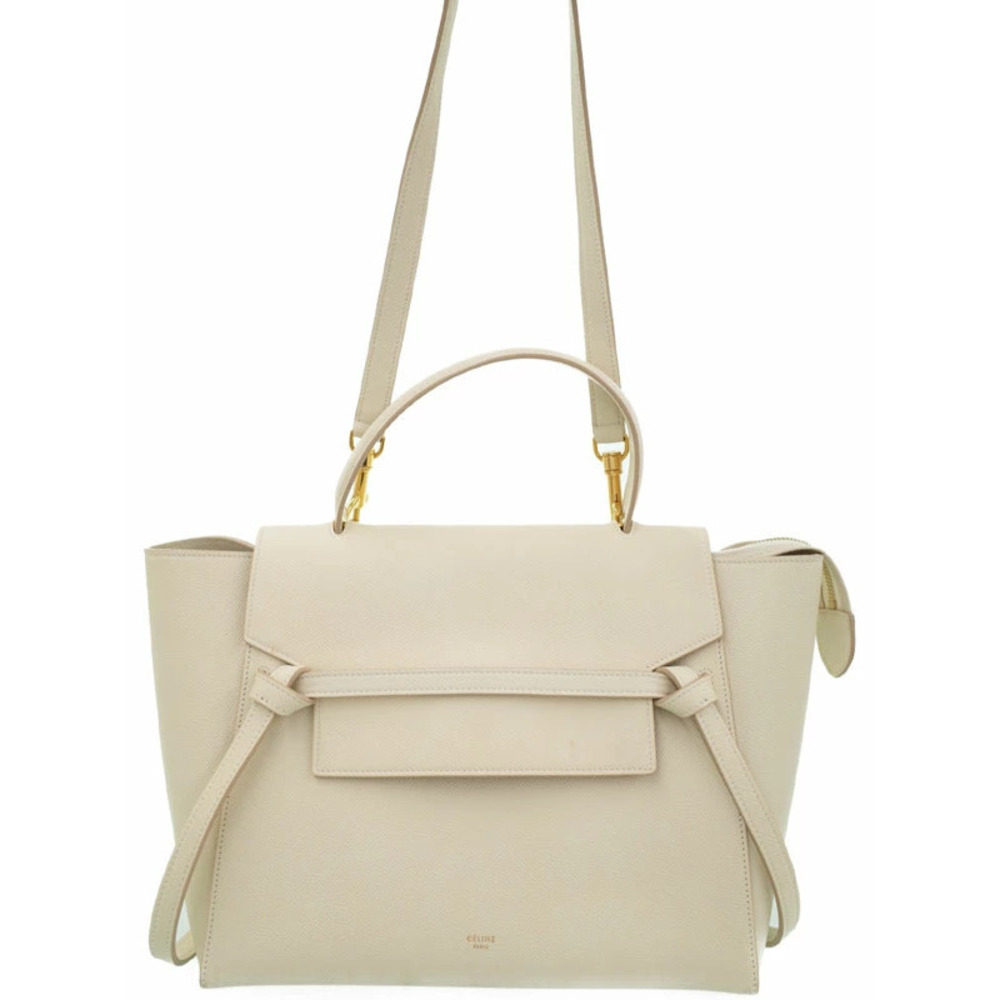 Celine Belt Bag 2way Crossbody Grained Calfskin Leather